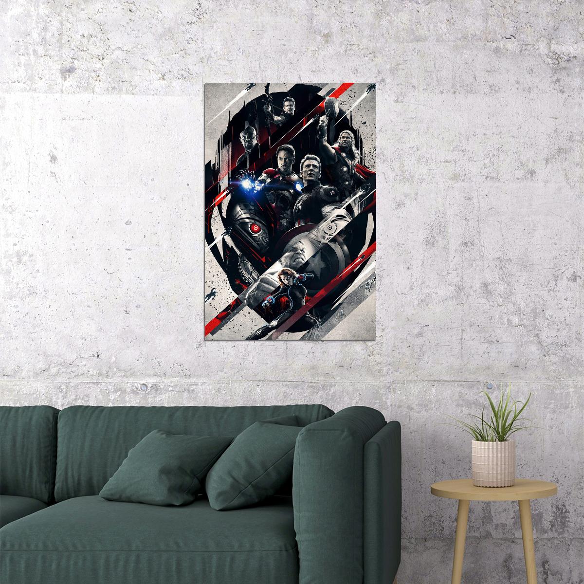 Avengers Age Of Ultron Movie Action Poster Wall Art Print Home Wall Decor