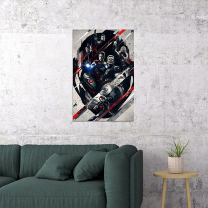 Avengers Age Of Ultron Movie Action Poster Wall Art Print Home Wall Decor