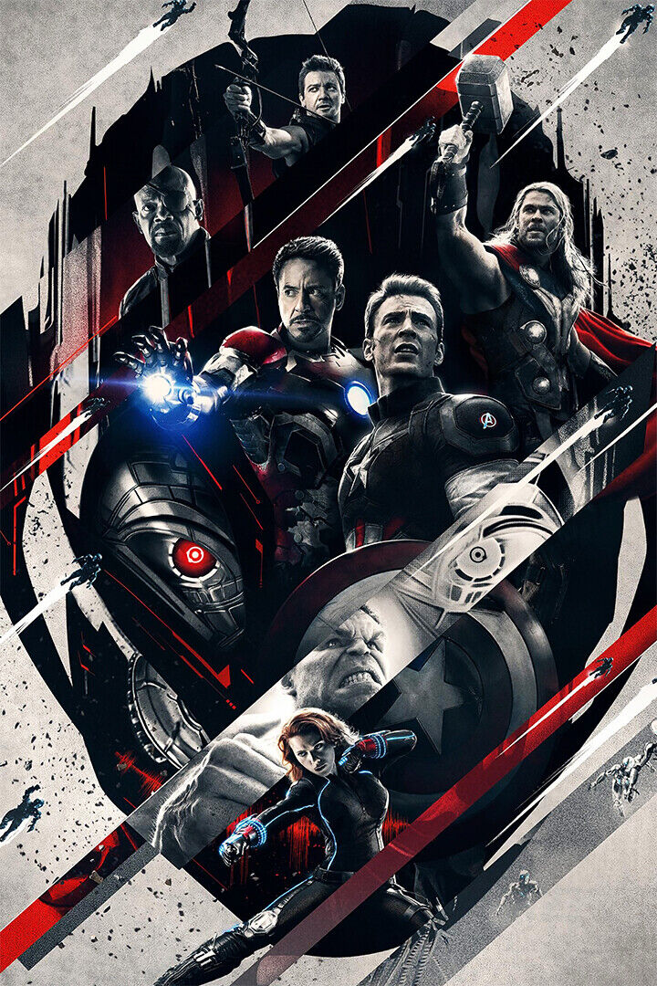 Avengers Age Of Ultron Movie Action Poster Wall Art Print Home Wall Decor