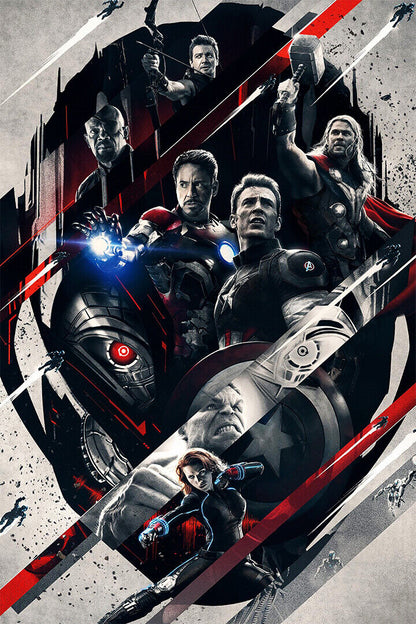 Avengers Age Of Ultron Movie Action Poster Wall Art Print Home Wall Decor