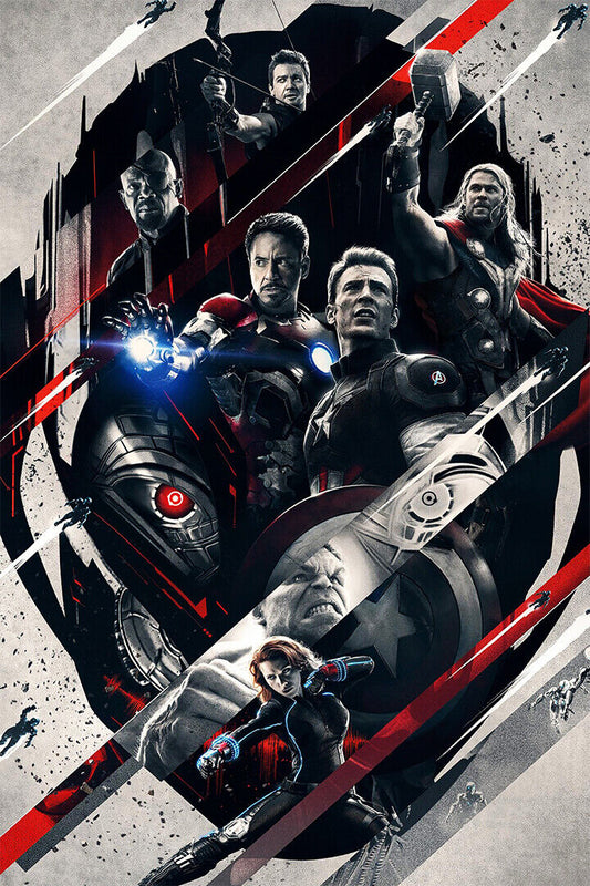 Avengers Age Of Ultron Movie Action Poster Wall Art Print Home Wall Decor