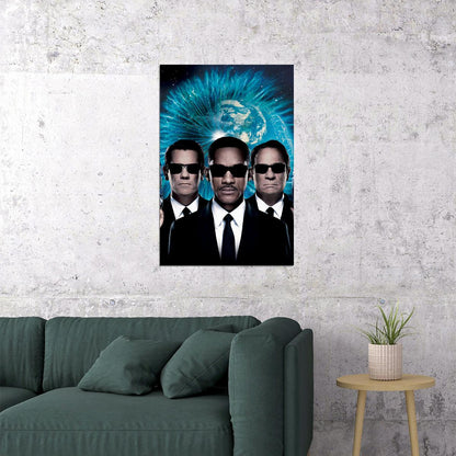 Mib Men In Black Movie Will Smith Classic Poster Wall Art Print Home Wall Decor