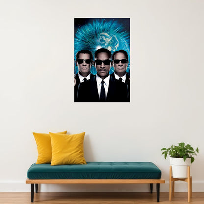 Mib Men In Black Movie Will Smith Classic Poster Wall Art Print Home Wall Decor