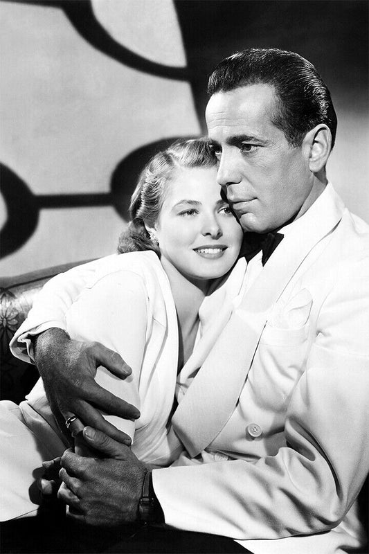 Casablanca Movie Vintage Drama Romantic Poster Wall Art Print Home Wall Decor