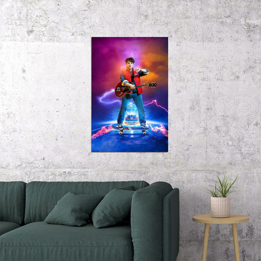 Back To The Future Movie Steven Spielberg Poster Wall Art Print Home Wall Decor