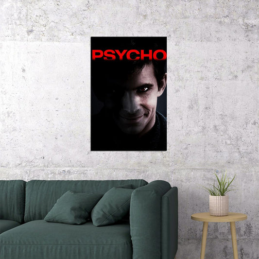 Psycho Movie Horror Income Classic Vintage Poster Wall Art Print Home Wall Decor