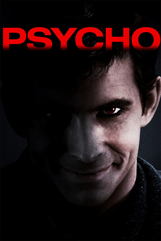 Psycho Movie Horror Income Classic Vintage Poster Wall Art Print Home Wall Decor