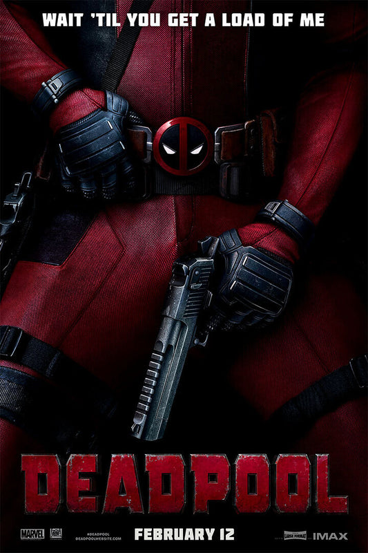 Deadpool Action Comedy Movie Poster Wall Art Print Home Wall Decor