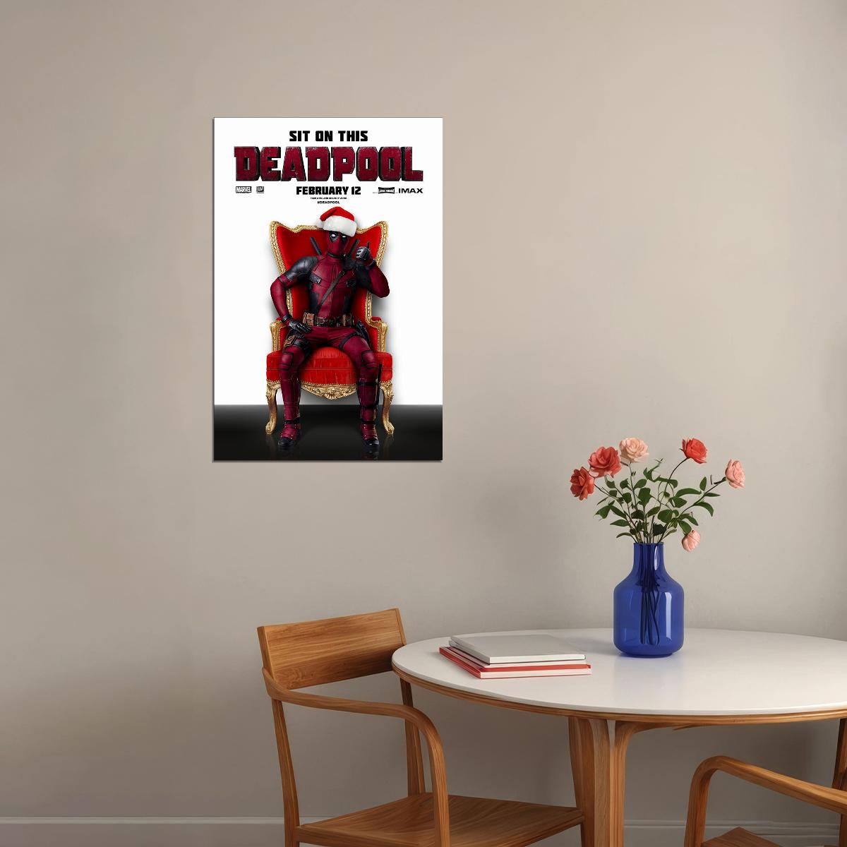 Deadpool Action Comedy Movie Poster Wall Art Print Home Wall Decor