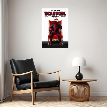 Deadpool Action Comedy Movie Poster Wall Art Print Home Wall Decor