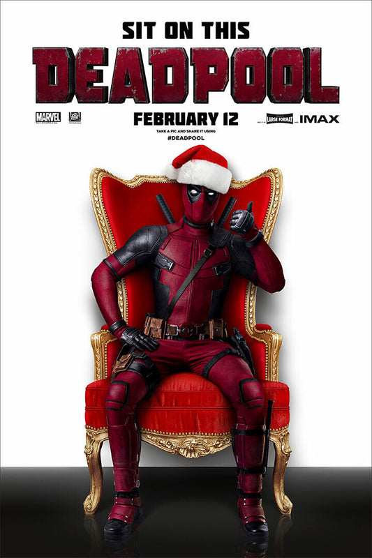 Deadpool Action Comedy Movie Poster Wall Art Print Home Wall Decor