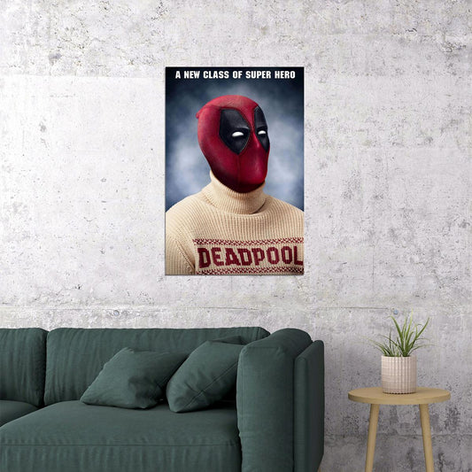 Deadpool Action Movie Poster Wall Art Print Home Wall Decor