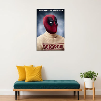 Deadpool Action Movie Poster Wall Art Print Home Wall Decor