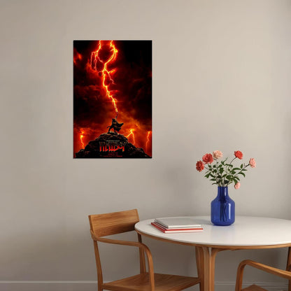 Hellboy Fantasy Action Movie Poster Wall Art Print Home Wall Decor