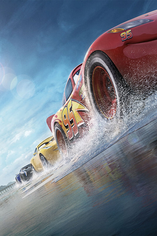 Cars 3 Fantasy Action Poster Wall Art Print Home Wall Decor