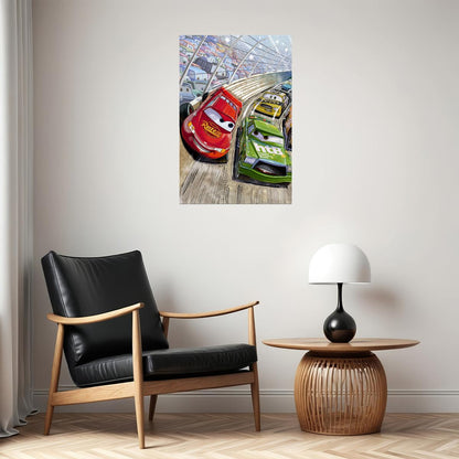 Cars 2 Fantasy Animation Movie Poster Wall Art Print Home Wall Decor