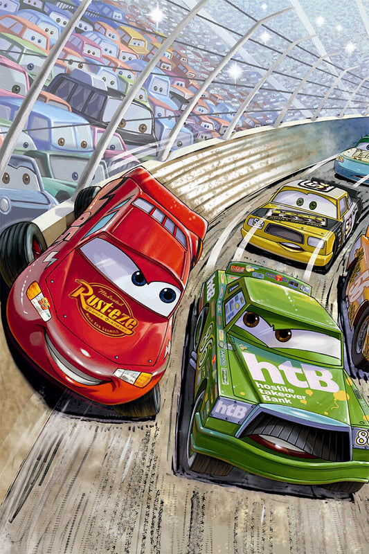 Cars 2 Fantasy Animation Movie Poster Wall Art Print Home Wall Decor