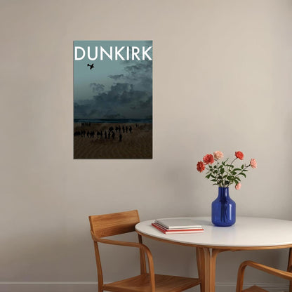 Dunkirk Drama Adventure Movie Poster Wall Art Print Home Wall Decor