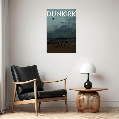 Dunkirk Drama Adventure Movie Poster Wall Art Print Home Wall Decor