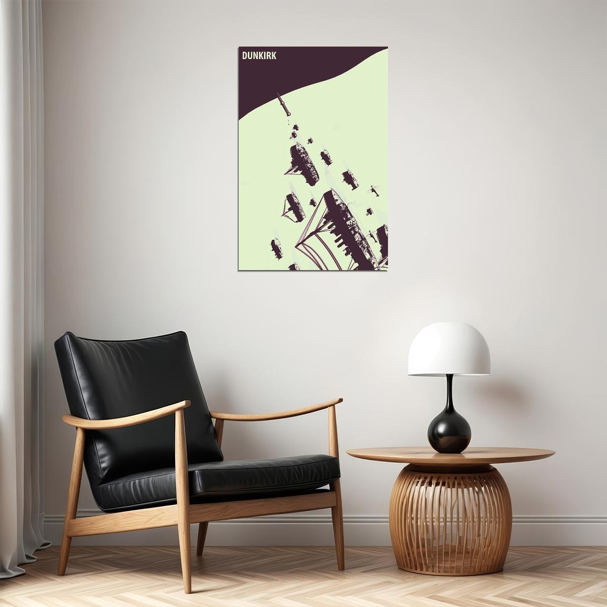 Dunkirk Drama Action Movie Poster Wall Art Print Home Wall Decor