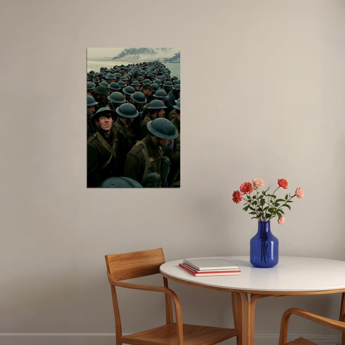 Dunkirk Drama War Movie Poster Wall Art Print Home Wall Decor