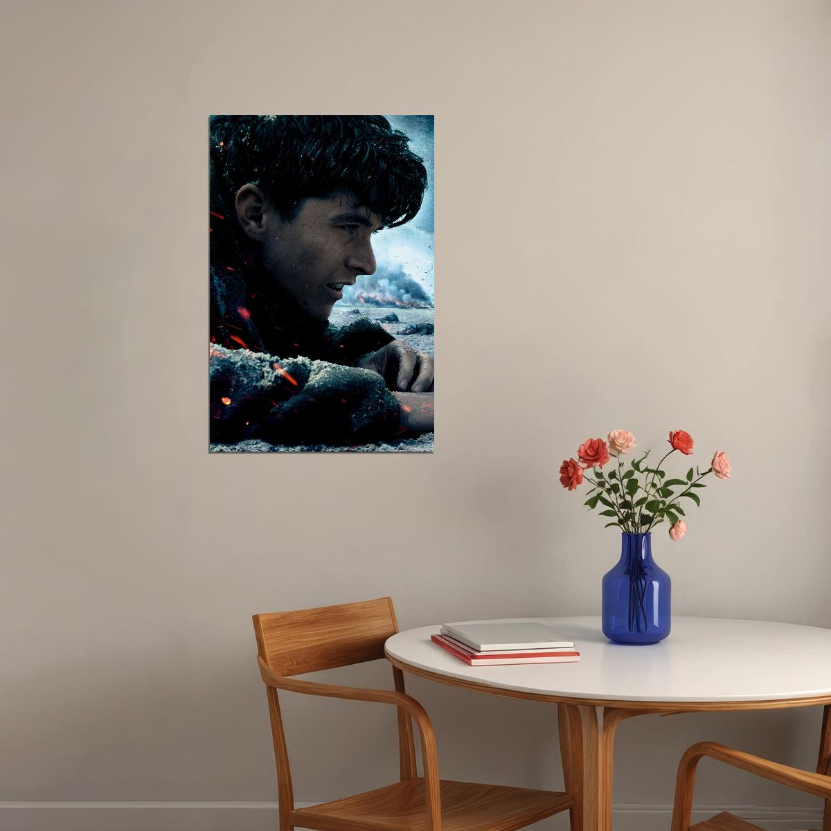 Dunkirk Action War Movie Poster Wall Art Print Home Wall Decor