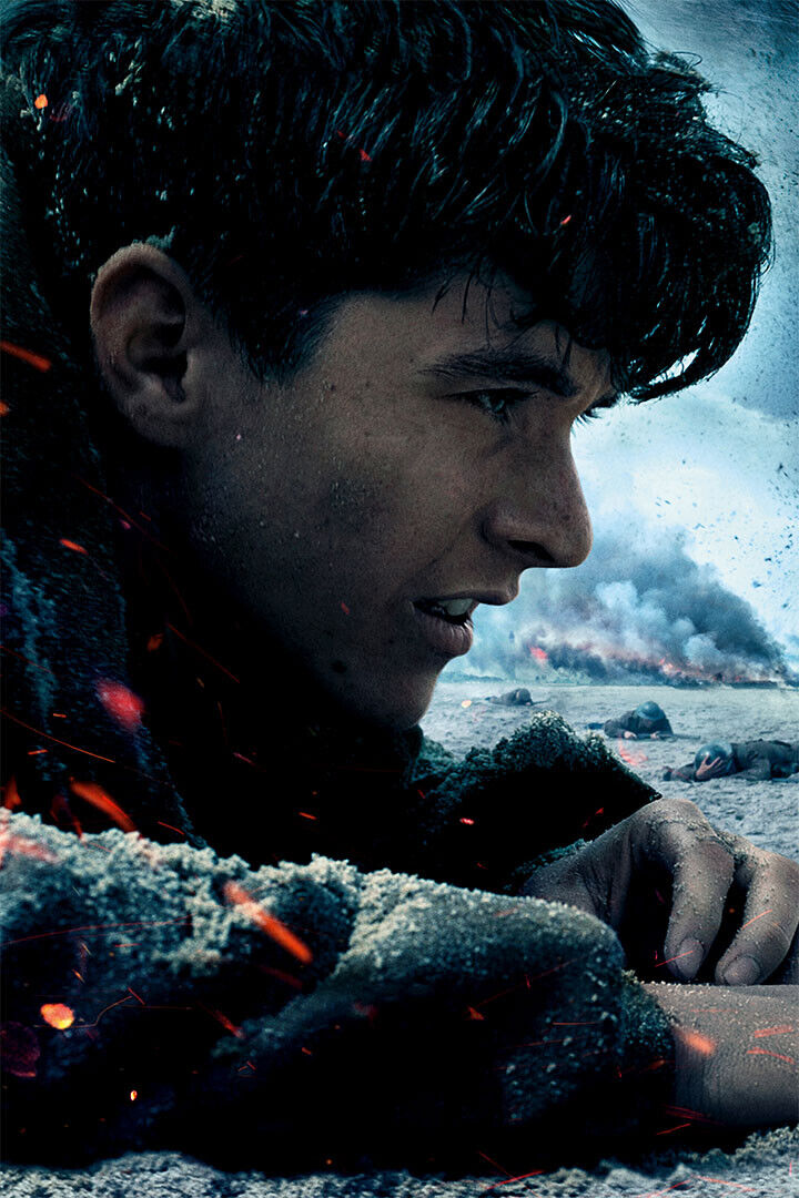 Dunkirk Action War Movie Poster Wall Art Print Home Wall Decor