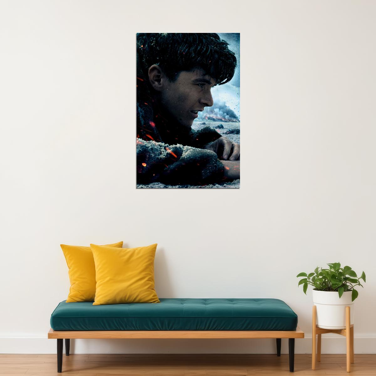 Dunkirk Action War Movie Poster Wall Art Print Home Wall Decor
