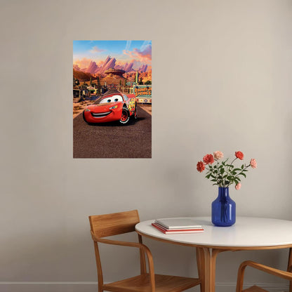 Cars Action Movie Poster Wall Art Print Home Wall Decor