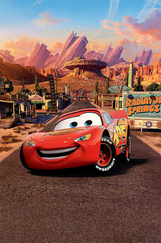 Cars Action Movie Poster Wall Art Print Home Wall Decor