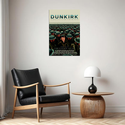 Dunkirk Adventure Soldiers Movie Poster Wall Art Print Home Wall Decor