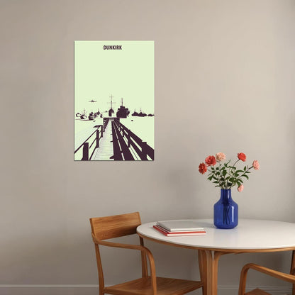 Dunkirk Drama Soldiers Movie Poster Wall Art Print Home Wall Decor