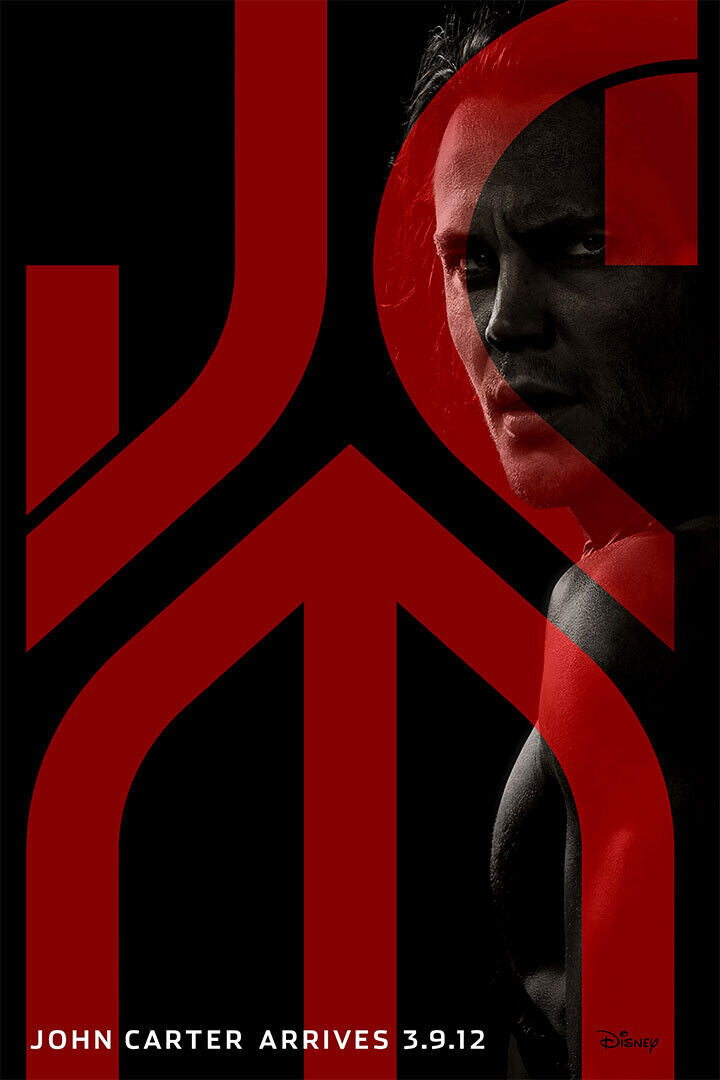 John Carter Of Mars Movie Poster Wall Art Print Home Wall Decor