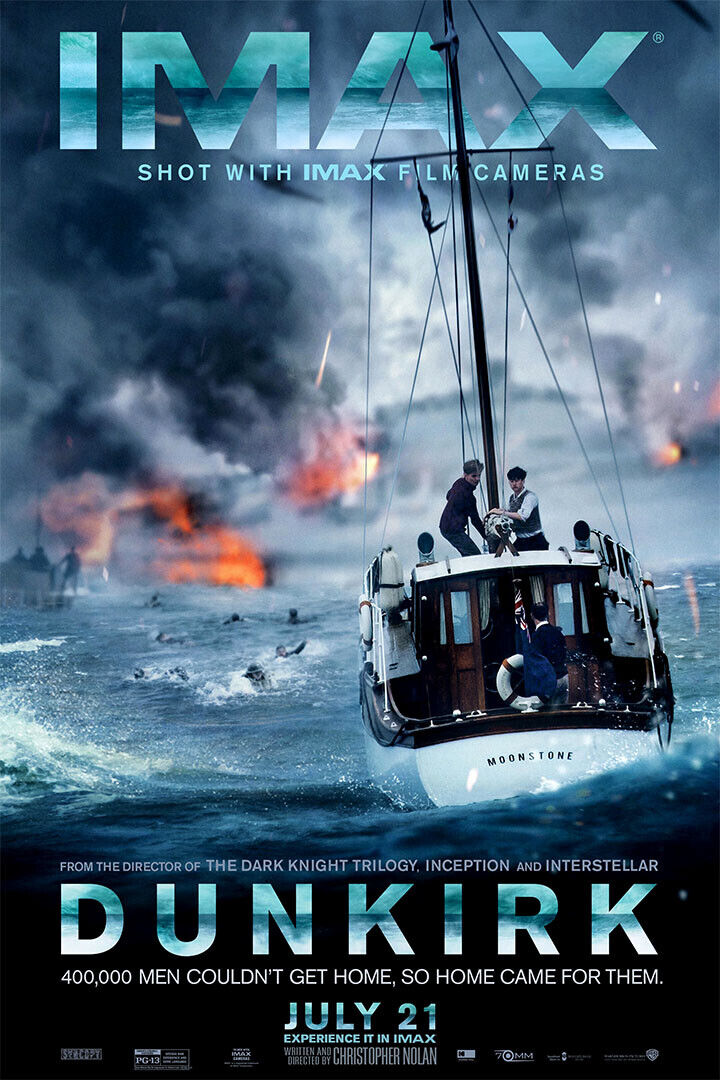Dunkirk Adventure War Movie Poster Wall Art Print Home Wall Decor