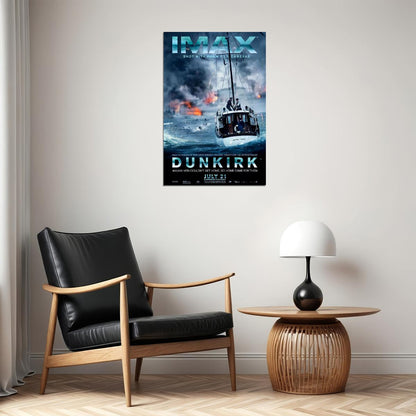 Dunkirk Adventure War Movie Poster Wall Art Print Home Wall Decor