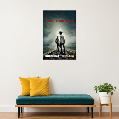 The Walking Dead Action Movie Poster Wall Art Print Home Wall Decor