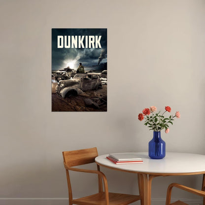 Dunkirk Drama War Movie Poster Wall Art Print Home Wall Decor