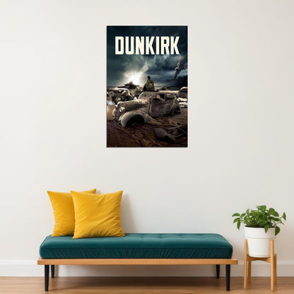 Dunkirk Drama War Movie Poster Wall Art Print Home Wall Decor