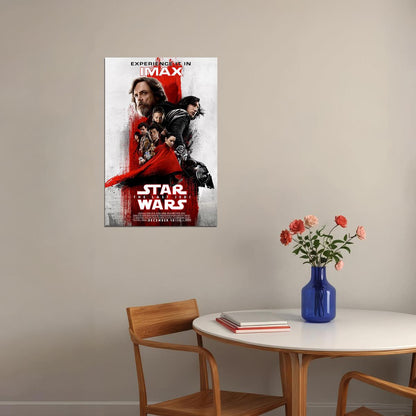 Star Wars The Last Jedi Fantasy Movie Poster Wall Art Print Home Wall Decor