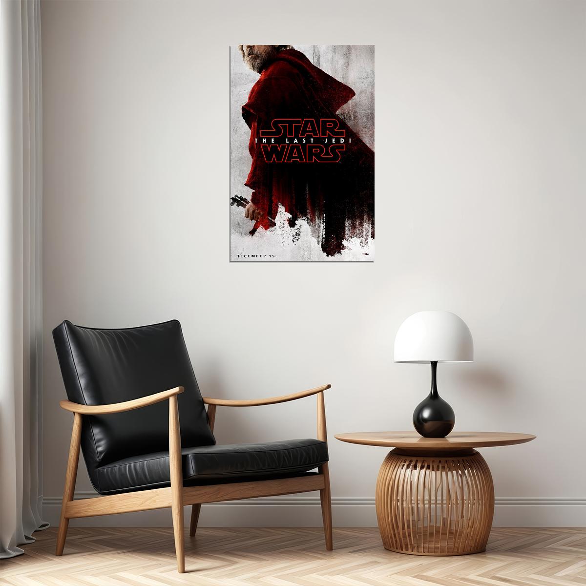 Star Wars The Last Jedi Movie Poster Wall Art Print Home Wall Decor