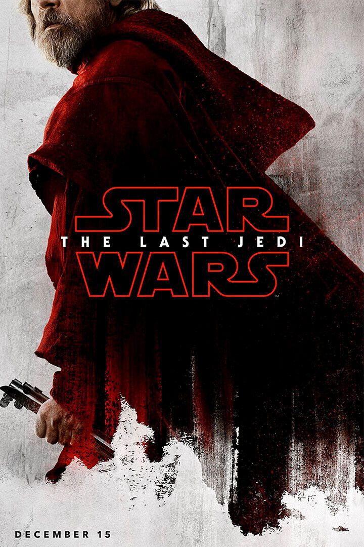 Star Wars The Last Jedi Movie Poster Wall Art Print Home Wall Decor