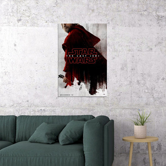 Star Wars The Last Jedi Movie Poster Wall Art Print Home Wall Decor