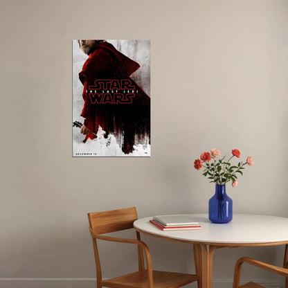 Star Wars The Last Jedi Movie Poster Wall Art Print Home Wall Decor