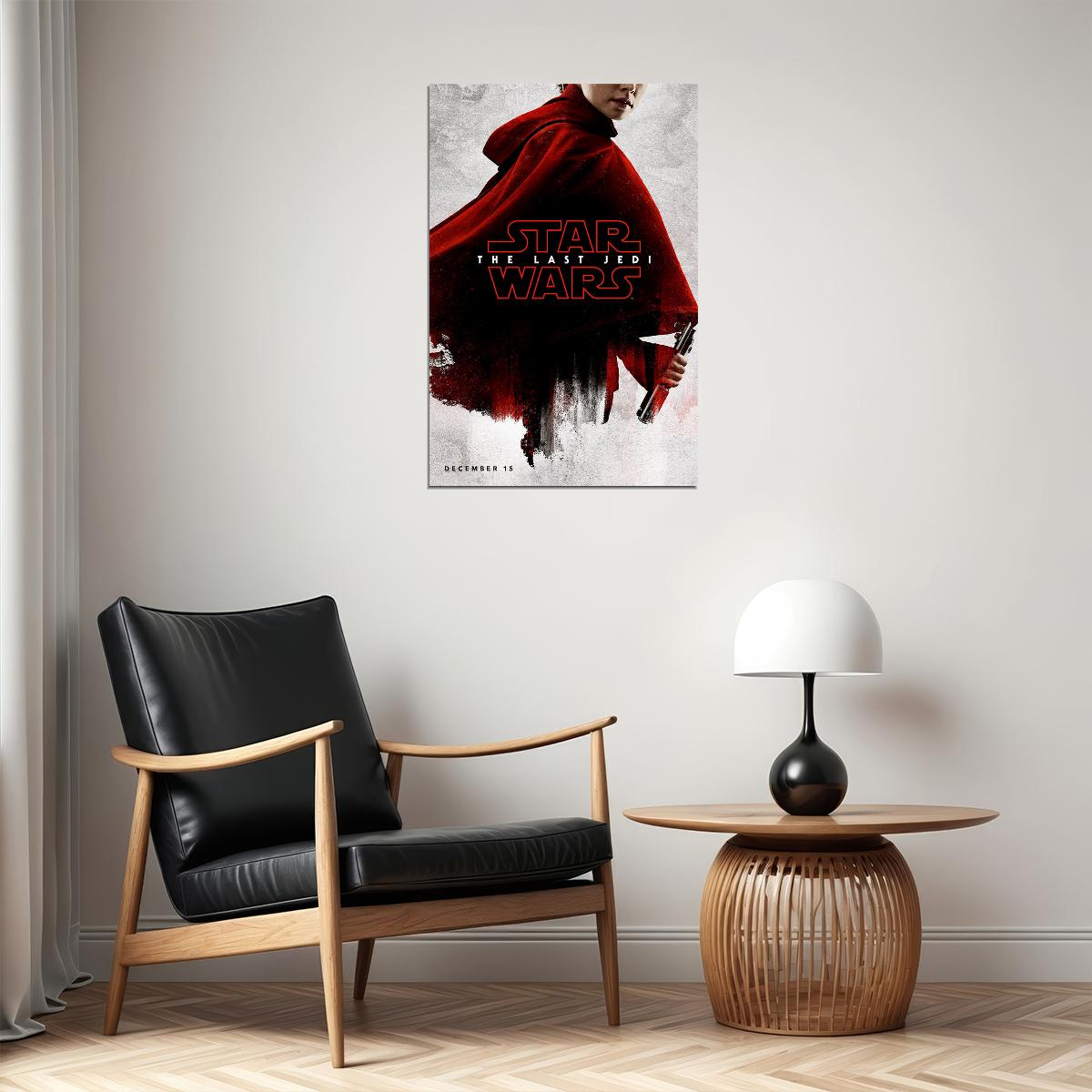 Star Wars The Last Jedi Movie Poster Wall Art Print Home Wall Decor