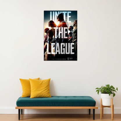 Justice League Fantasy Action Movie Poster Wall Art Print Home Wall Decor