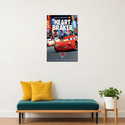 Cars 2 Car Action Fantasy Poster Wall Art Print Home Wall Decor