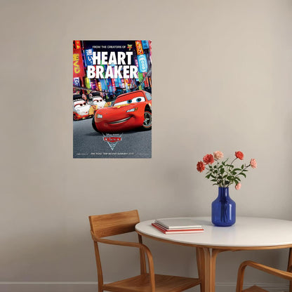 Cars 2 Car Action Fantasy Poster Wall Art Print Home Wall Decor