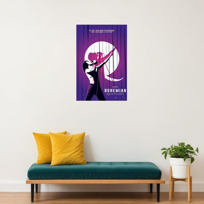 Bohemian Rhapsody Music Poster Wall Art Print Home Wall Decor
