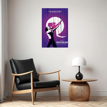 Bohemian Rhapsody Music Poster Wall Art Print Home Wall Decor