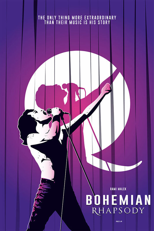 Bohemian Rhapsody Music Poster Wall Art Print Home Wall Decor